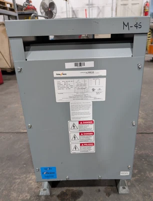 🤪 TRANSFORMADOR FEDERAL PACIFIC 15 kVA 480 VAC HI 480Y/277 VAC LO T484T15E Foto 1 de 4