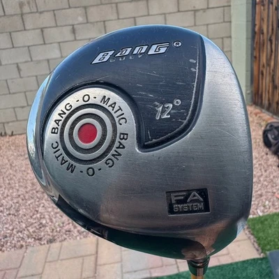 Bang Driver 12° Stiff Flex Graphite Shaft FA System Low Torque 45" - Image 1 of 4
