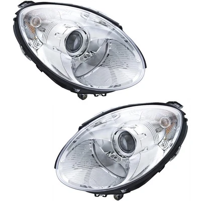 SET-H57263037061 Hella Set of 2 Headlights Lamps  Driver & Passenger Side Pair Foto 1 de 4
