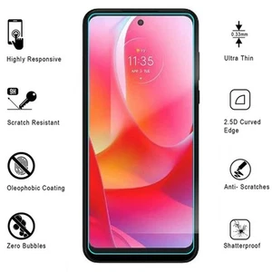 9H Hardness HD Tempered Glass Screen Protector Film For Motorola Moto G 5G 2025 - Picture 1 of 7