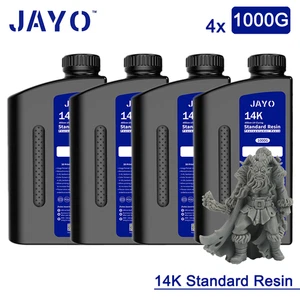 JAYO 4KG 405nm UV Resin 14K Standard Resin Dark Grey 1KG/SET For LCD 3D Printer - Picture 1 of 5