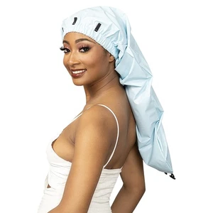 Esha Girl - Shower Cap for Extra Long Hair, Braids, Locs, Twists – Waterproof... - Picture 1 of 9