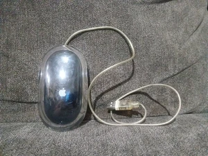 Apple Pro Mouse M5769 Wired USB Optical Mouse Black Tested, Working - Picture 1 of 2