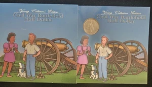 1995 Civil War Battlefield Uncirculated Clad Half Dollar Young Collector's Set - Picture 1 of 8