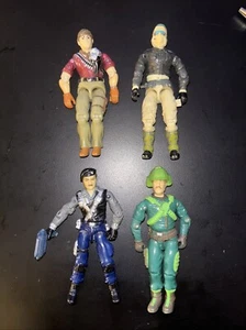 Vintage 1990 GI Joe Action Figure Set Of 4 - Picture 1 of 2