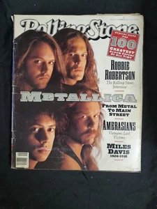 Rolling Stone Issue 617 Nov 14 1991 Metallica Good Condition - Imagen 1 de 4