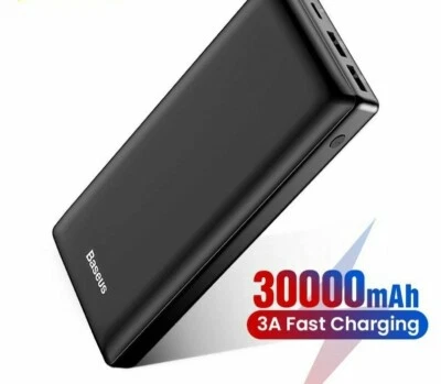 Power Bank 30000mah Dual Usb C Fast Charging Portable External Battery Charger - Image 1 of 4