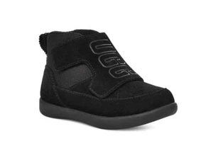 UGG Z2428* Toddler Black Suede Stryder Washable Sneaker Bootie Size US 8 EU 25 - Picture 1 of 5