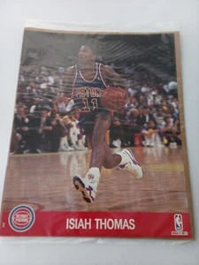 NBA Hoops Action Photos, Isiah Thomas, um 1990-1991 - Bild 1 von 2