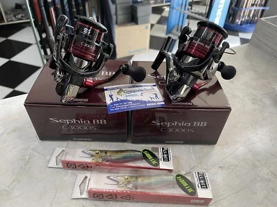 SHIMANO SEPHIA BB C3000S CEFALOPODI CALAMARI POLPI E SEPPIE - Immagine 1 di 4