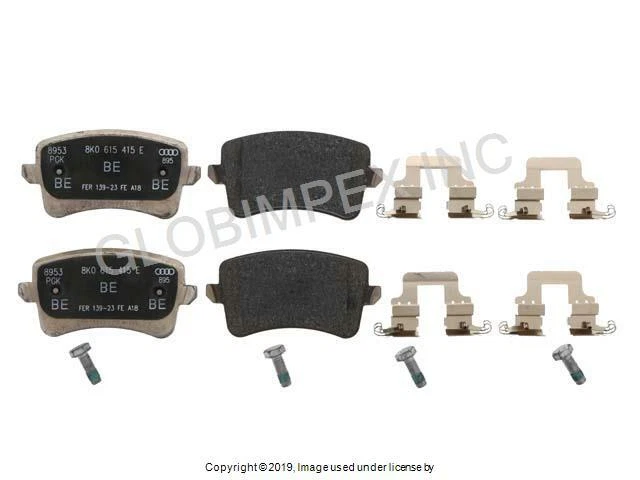 AUDI A4 A5 QUATTRO Q5 ALLROAD (2008-2016) Brake Pad Set REAR GENUINE - Image 1 of 1