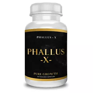 PHALLUS X MENS PENIS ENHANCEMENT XXL ALL NATURAL ENLARGEMENT SUPPLEMENT LIBIDO - Picture 1 of 3