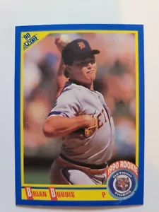 1990 SCORE BRIAN DUBOIS RC #657 NM - Picture 1 of 1