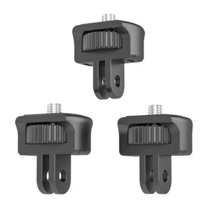 3 Pieces - 1/4 Inch Screw Mount Adapter Compatible with GoPro, Insta360, DJI - Picture 1 of 6