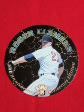 1997 King-B Collector's Edition Discs Roger Clemens #8 of 28  Food Issue Rocket