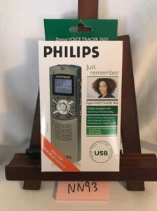 NEW Philips Voice Tracer 7655 Digital Voice Recorder 128MB Memory RECORD 66 Hrs! - Picture 1 of 1