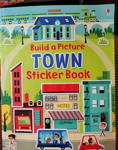 Build a Picture Sticker Book Towns by Brooks, Felicity some stickers are missing - Bild 1 von 7
