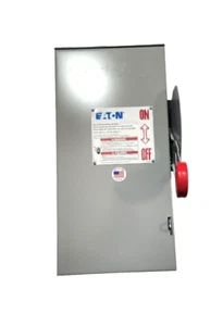 Desconector interruptor de seguridad de alta resistencia Eaton Cutler-Hammer DH361FRKV 30 amperios 600 V - Imagen 1 de 5