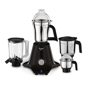 Molinillo mezclador Preethi Boltz MG-288 1000 vatios Mixie con 4 frascos negro NUEVO - Imagen 1 de 5