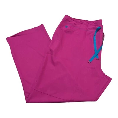 Pantalones Médicos Urbane para Mujer XXL Ultimate Ajuste A Medida 3 Bolsillos Carga Rosa 8614 Foto 1 de 4
