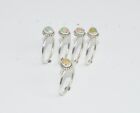 Wholesale 5pc 925 Solid Sterling Silver Ethiopion Opal Ring Lot S013