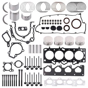 G4GC Engine Overhaul Rebuild Kit - Piston Gasket Bearings for Kia Soul Cerato - Foto 1 di 12
