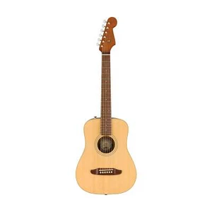 Fender California Redondo Mini Guitar w/Bag, Natural - Picture 1 of 4