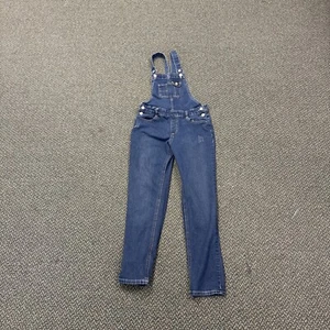 Vintage Jordache Girls Straight Overalls Size Extra Large 14-16 Light Wash Blue - Picture 1 of 11