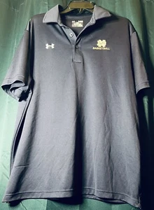 Camisa polo de baloncesto Under Armour Heat Gear Notre Dame - XL - Imagen 1 de 2