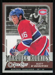 2008-09 O-Pee-Chee #523 Matt D'Agostini RC - Picture 1 of 2