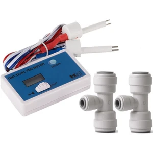 Camiseta HM Digital DM-1B, 2x 1/2", monitor/medidor doble TDS PPM en línea, Dm-1 - Imagen 1 de 1