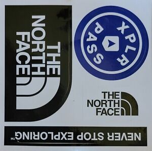 The North Face Stickers - 4 stickers - Great Adhesiveness - FREE SHIPPING!