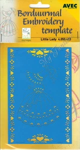 Prägeschablone / Embossing-Folder - Little Lady - Bild 1 von 1