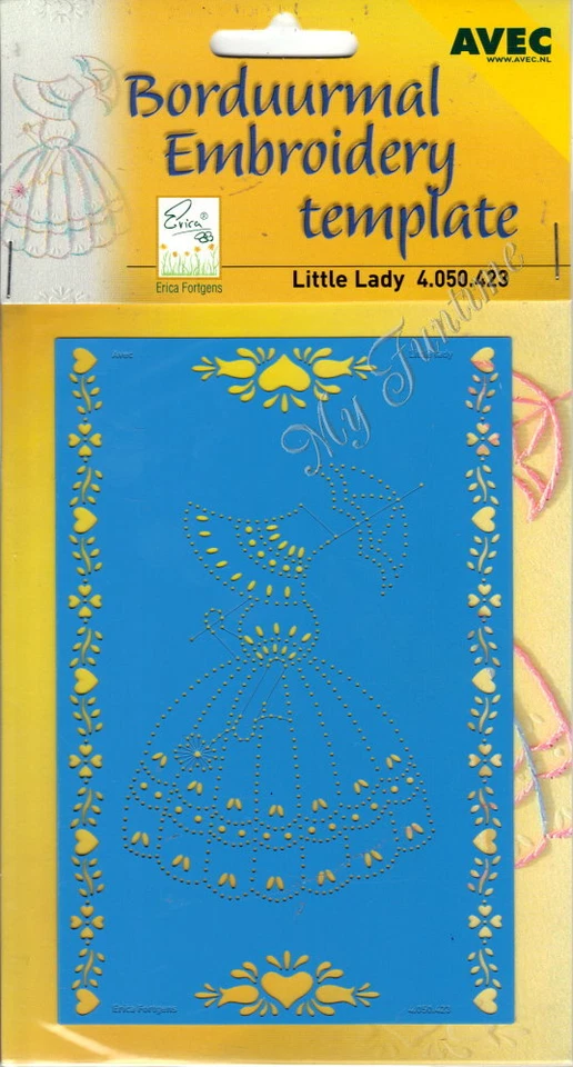 Prägeschablone / Embossing-Folder - Little Lady - Bild 1 von 1