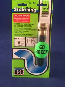Gt Water 345 Drain King, 3/4" x 1-1/2" - Picture 1 of 5