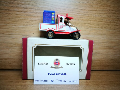 VANS Oxford Die Cast Soda Crystals Delivery Van Edizione Limitata Modello Espositore Van
