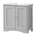 Grey Bathroom Under Sink Cabinet Basin Storage Cupboard Vanity Unit Furniture