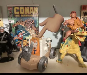 Remco Catapult Lost World Of The Warlord Repro Cardboard insert MOTU KO - Picture 1 of 3