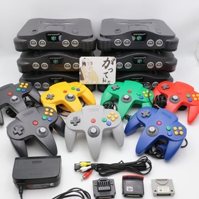 Nintendo 64 N64 Choose Bundole Console 1-4 Controllers  [US Duty Paid] NTSC-U/C