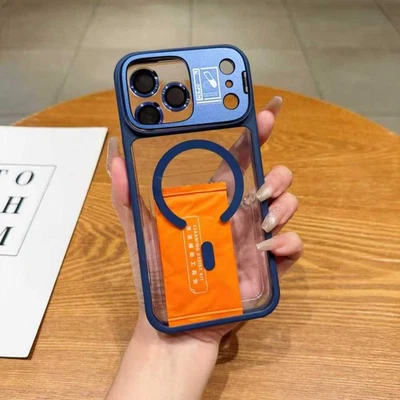 For IPhone 17 Pro Max 16 15 14 13 12 11 Magnetic Case Stand Lens Heavy Duty  - Image 1 of 4