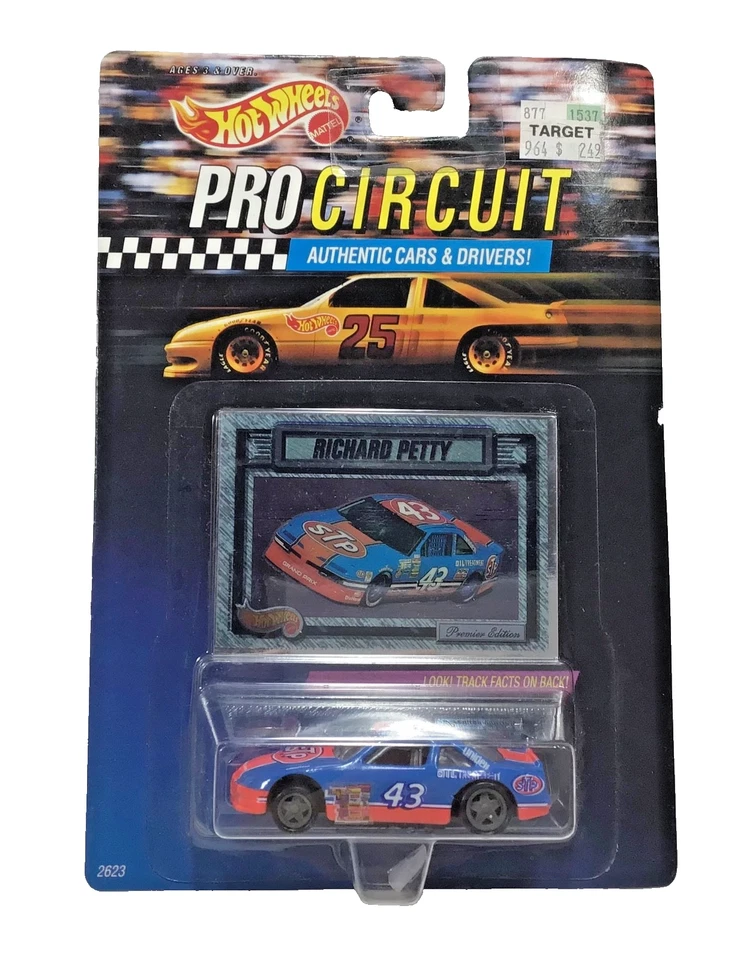 Hot Wheels Richard Petty #43 Pro Circuit Authentic 1:64 Diecast Car