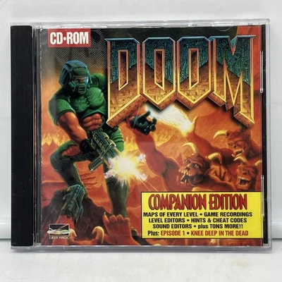 Doom Companion Edition Computer Game Laser Magic 1994 - Preloved - FREE SHIPPING - Image 1 of 4