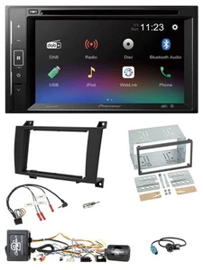 Pioneer Bluetooth Lenkrad USB 2DIN DAB DVD Autoradio für Mercedes SLK R171 04-08 - Bild 1 von 11