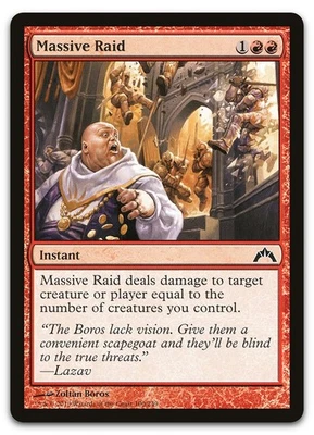 Massive Raid #100 (NM) Gatecrash GTC Magic MTG - Image 1 of 2