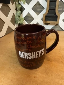 Hershey's Chocolate 2005 Large Coffee Mug Its Cool To Be Sweet Dark Brown - Picture 1 of 4