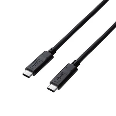 ELECOM USB-C Cable C-C 0.5m USB3 1Gen2 certified product PD corresponding JAPAN - Image 1 of 4