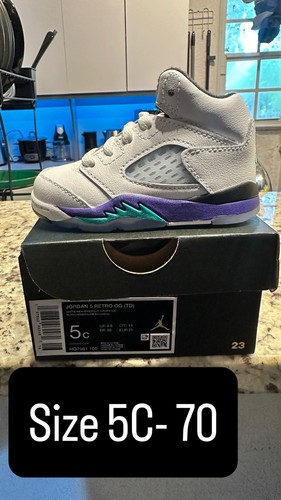 Jordan 5 Grape taglia 5C