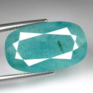 11.35 CTS SHIMMERING FIRE NEON BLUEISH GREEN NATURAL GRANDIDIERITE GEMSTONES - Picture 1 of 3