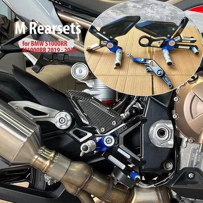 Para BMW Motorrad M estriberas traseras para BMW S1000RR M1000RR 2019-2024 Foto 1 de 4