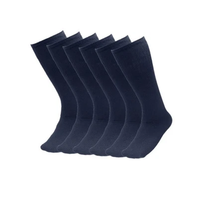 6-12 pares de calcetines de tubo para hombre sobre la pantorrilla calcetines deportivos hasta la rodilla talla grande y alto Foto 1 de 4